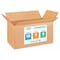 Idl Packaging 18 in x 9 in x 9 in Shipping Box, Kraft, Corrugate, Single Wall, 200#, 25 PK B-1899-25 - alternate 1